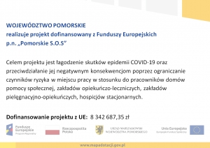 Grant dla bytowskiego Szpitala na wspieranie pracowników w walce z epidemią COVID-19 !